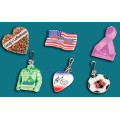 Anstecknadeln &amp; Zipper Pulls, organisches Glas, Acrylprodukt, Plexiglas, Acryl